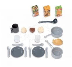 Küche Cheftronic Tefal Smoby Elektronisch Mit Sounds Und 21 Zubehörteilen -Smoby 024114 g smoby kuchynka