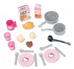 Set Puppenwagen Mascha Und Bär Smoby Und Küche Hello Kitty Cheftronic Mit Sounds Ab 18 Monaten -Smoby 024195 b smoby kuchynka