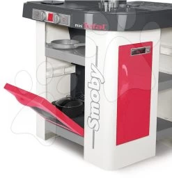Küche Tefal Studio Smoby Elektronisch Mit Sounds, Sodagerät Und 25 Zubehörteilen Rot -Smoby 024311 y i smoby kuchynka