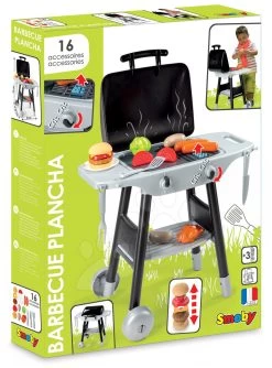 Werkstattset Black + Decker Smoby Mit Bohrmaschine Und Küche Barbecue Grill Auf Rädern -Smoby 024497 h smoby grill 1