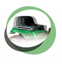 Trettraktor RX Bull Smoby Mit Anhänger Grün -Smoby 033329 d smoby traktor