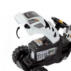 Trettraktor Bull Kleine Kuh Smoby Anhänger Weiss-schwarz -Smoby 033352 b smoby traktor