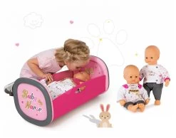 Set Puppe Baby Nurse Goldene Edition Smoby 32 Cm Und Eine Wiege Für Eine Puppe Mit Karussell Ab 24 Monaten -Smoby 06122016 135d4b2c463f3198097489599a838c86