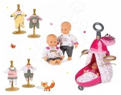 SMOBY Baby Nurse Gold Edition Puppenwickelwagen-Set Mit Kinderbett, Puppe 32 Cm Und 3 Kleidern Ab 18 Monaten -Smoby 07122016 9849627c886ce653142e01075065a866