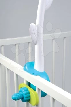 Karussell über Der Krippe Mit Schmetterlingen Blume Flower Cotoons Smoby Mit Musik Und Hellblau/pink Ab 0 Monaten -Smoby 110110 f1 smoby kolotoc nad postielku 1