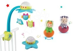 Set Karussell über Dem Kinderbett Star Cotoons Smoby Und Eine Froschfigur Wabap Zebra Punky (eine Figur) -Smoby 110116set 4 smoby set 2