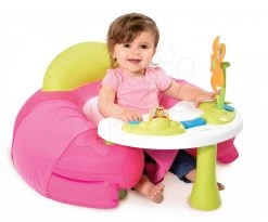 Aufblasbarer Stuhl Cotoons Cosy Seat Smoby Mit Didaktischem Tisch Blau/rosa Ab 6 Monaten -Smoby 110209 b2 smoby kreslo