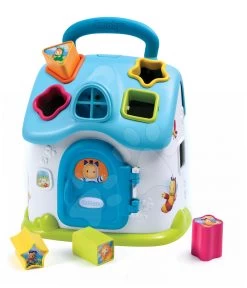 Lehrhaus Smoby Didactic House Cotoons Smoby Einlege-Lehraus Mit Blau Ab 12 Monaten