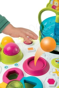 Set Didaktischer Tisch Activity Table Cotoons Smoby Mit Ton, Licht Und Laufrad Rookie Mit Lenkrollen -Smoby 110426 g smoby stolik 18