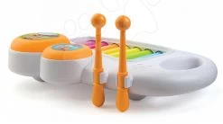 Set Lauflernhilfe Trott Cotoons 2v1 Smoby Grün Mit Würfeln, Licht Und Melodie Und Xylophon Mit Trommeln -Smoby 110500 c smoby xylofon