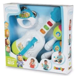 Elektronische Musikinstrumente Cotoons Smoby Ukulele Und Maracas 15 Elektronische Musikinstrumente Cotoons Smoby Ukulele Und Maracas -Smoby 110507 d smoby hudobny set