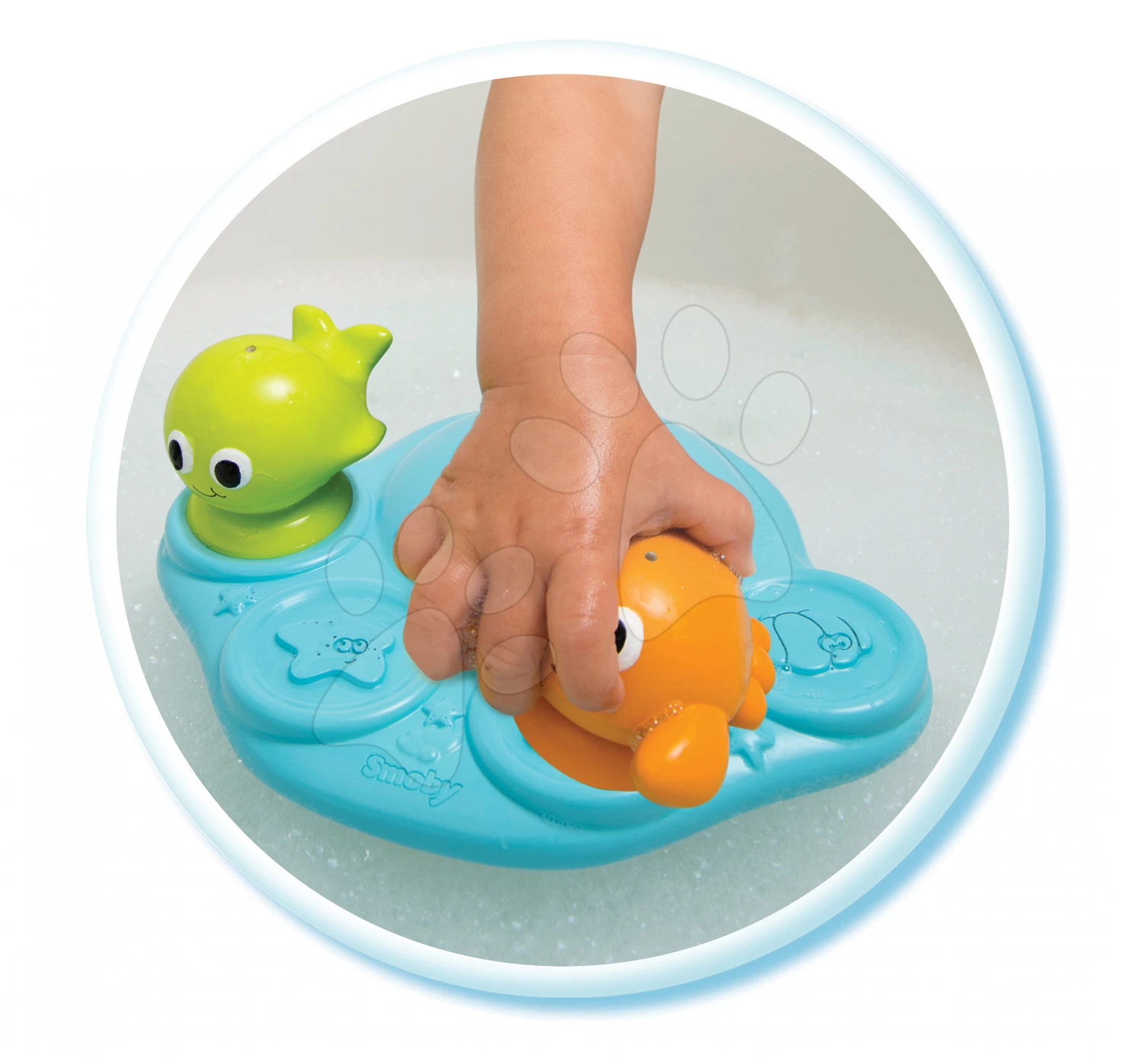 Tierchen Im Bad Cotoons Smoby Auf Der Insel Mit Saugnäpfen, Spritzend Ab 12 Monaten 5 Tierchen Im Bad Cotoons Smoby Auf Der Insel Mit Saugnäpfen, Spritzend Ab 12 Monaten – Bild 5