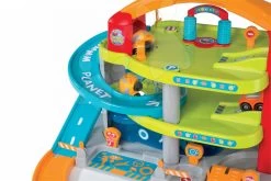 Set Lauflernhilfe Mit Didaktischem Koffer Trott Cotoons 2v1 Smoby Mit Ton Und Licht Und Eine Zweistöckige Garage Vroom Planet Grand -Smoby 120401 f smoby garaz 2
