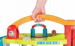 Set Didaktischer Tisch Activity Table Cotoons Smoby Mit Ton, Licht Und Eine Zweistöckige Garage Vroom Planet Grand -Smoby 120401 k smoby garaz 1