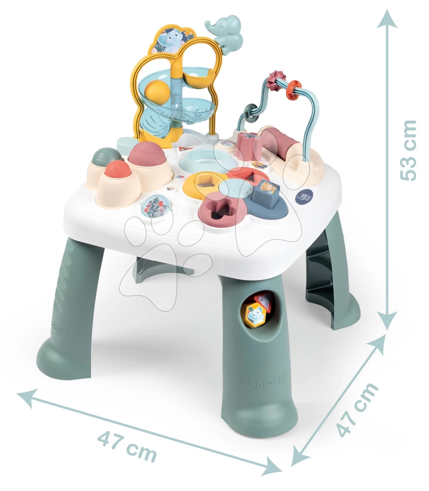 Didaktischer Tisch Activity Table Little Smoby Mit Funktionen Zur Entwicklung Der Feinmotorik Ab 12 Monaten SM140303 6 Didaktischer Tisch Activity Table Little Smoby Mit Funktionen Zur Entwicklung Der Feinmotorik Ab 12 Monaten SM140303 – Bild 6