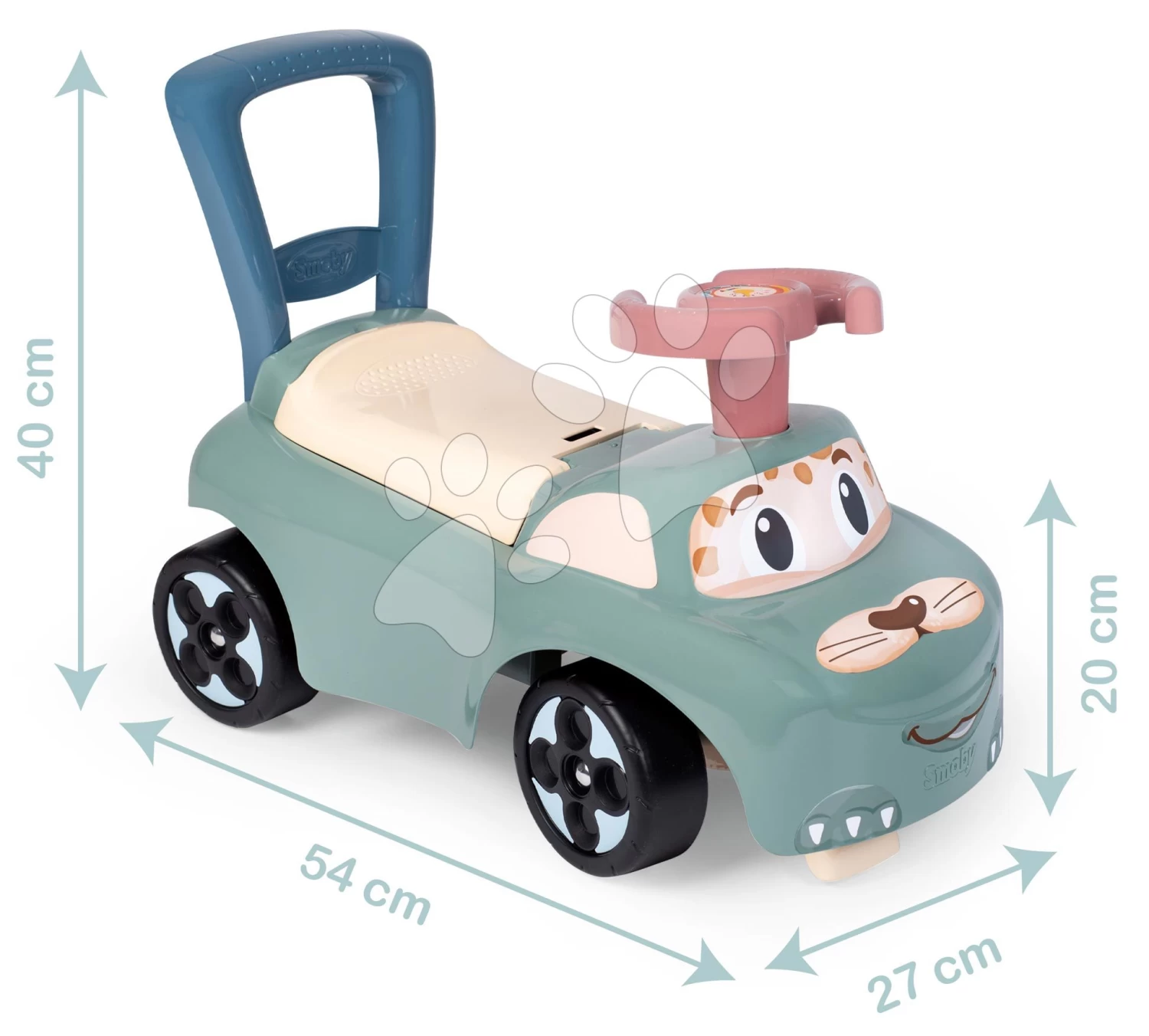 Auto Ride On Little Smoby Rutscher Ergonomisch Geformt Mit Stauraum Ab 10 Monaten SM140501 6 Auto Ride On Little Smoby Rutscher Ergonomisch Geformt Mit Stauraum Ab 10 Monaten SM140501 – Bild 6