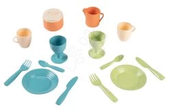 Geschirr Aus Zuckerrohr Bio Sugar Cane Kitchen Set Little Smoby 14-teiliges Set "Green 100%" Recycelbar Ab 18 Monaten