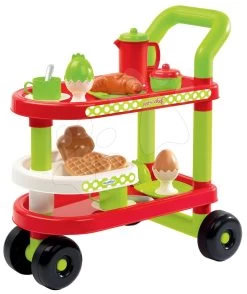 Küchenset Tefal Studio Bubble Smoby Elektronisch Mit Magischem Sprudeln Und Servierwagen Mit Frühstück 100% Chef -Smoby 1612 a ecoiffier zmrzlinarsky vozik 5