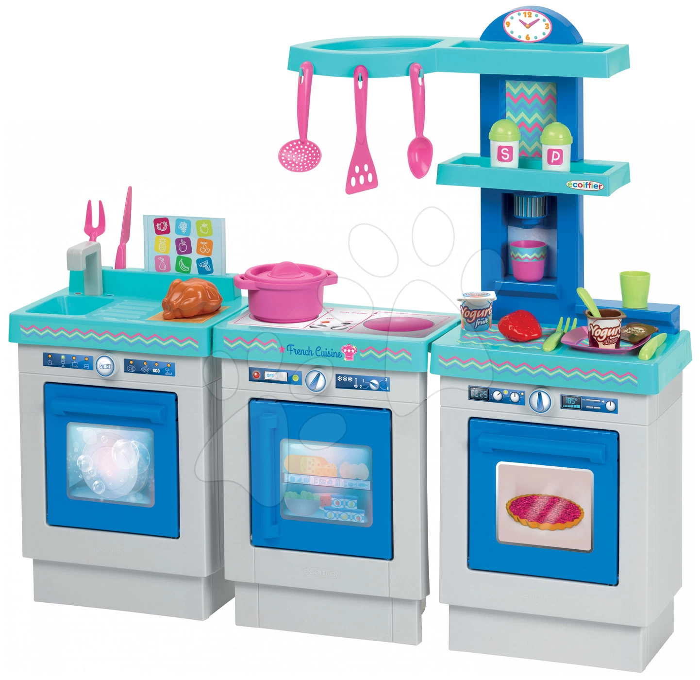 Rutscher-Set Scooter Pink Smoby Mit Gummirädern Und Küche French Cuisine 3-teilig Mit 25 Zubehörteilen Ab 18 Monaten 18 Rutscher-Set Scooter Pink Smoby Mit Gummirädern Und Küche French Cuisine 3-teilig Mit 25 Zubehörteilen Ab 18 Monaten – Bild 18