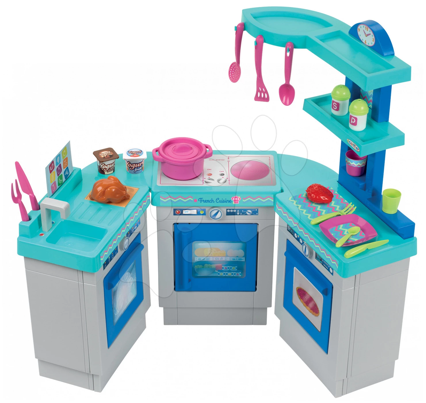 Rutscher-Set Scooter Pink Smoby Mit Gummirädern Und Küche French Cuisine 3-teilig Mit 25 Zubehörteilen Ab 18 Monaten 19 Rutscher-Set Scooter Pink Smoby Mit Gummirädern Und Küche French Cuisine 3-teilig Mit 25 Zubehörteilen Ab 18 Monaten – Bild 19