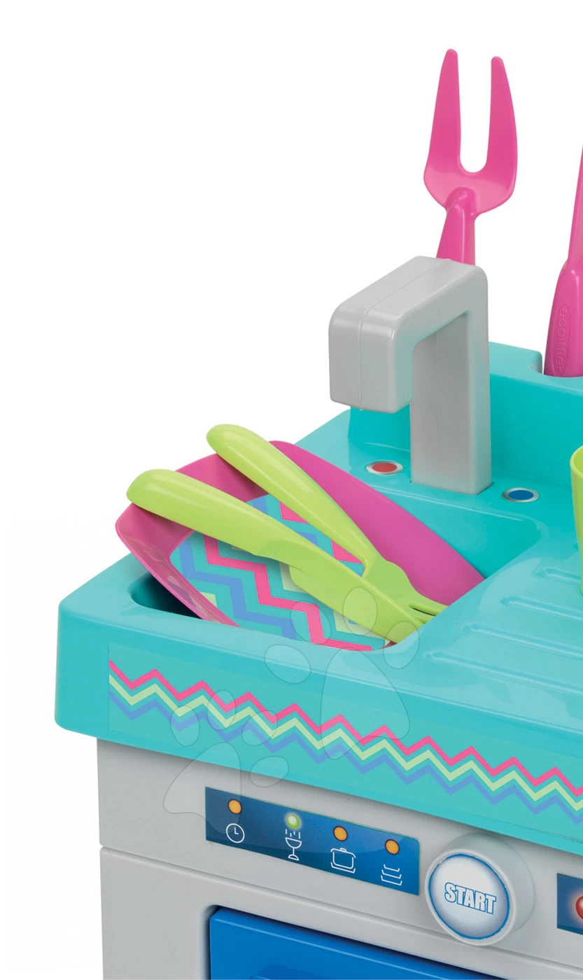 Rutscher-Set Scooter Pink Smoby Mit Gummirädern Und Küche French Cuisine 3-teilig Mit 25 Zubehörteilen Ab 18 Monaten 7 Rutscher-Set Scooter Pink Smoby Mit Gummirädern Und Küche French Cuisine 3-teilig Mit 25 Zubehörteilen Ab 18 Monaten – Bild 7