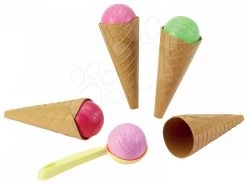 Rutscher-Set Scooter Rosa Smoby Mit Gummirädern Und Schaukel Für Boden Kater Mit Ohren Und Eis Ab 18 Monaten -Smoby 175 a ecoiffier zmrzlina 4