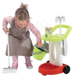 Puppenwagen-Set DeLuxe Pastell Maxi Cosi&Quinny Sport Grey 3in1 Smoby Und Ein Reinigungswagen Mit Eimer -Smoby 1776 z g ecoiffier vozik 2