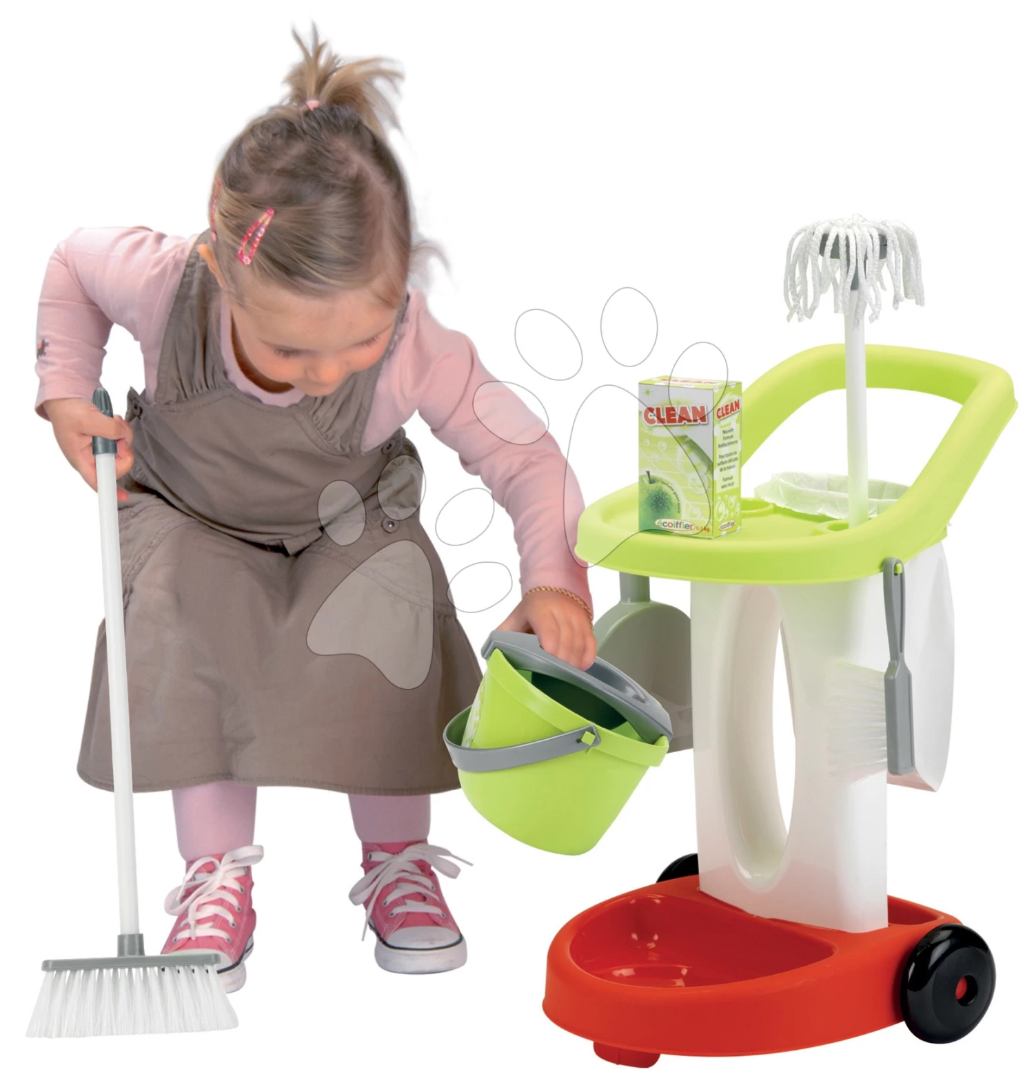 SMOBY Set Elektronische Küche Bon Appetit Mit Kaffeemaschine Und Ein Reinigungswagen Mit Eimer 6 SMOBY Set Elektronische Küche Bon Appetit Mit Kaffeemaschine Und Ein Reinigungswagen Mit Eimer – Bild 6