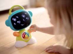 Set Interaktiver Roboter TIC Smart Smoby Mit 3 Lernspielen Und Würfelspiel -Smoby 190100 d smoby robot 4