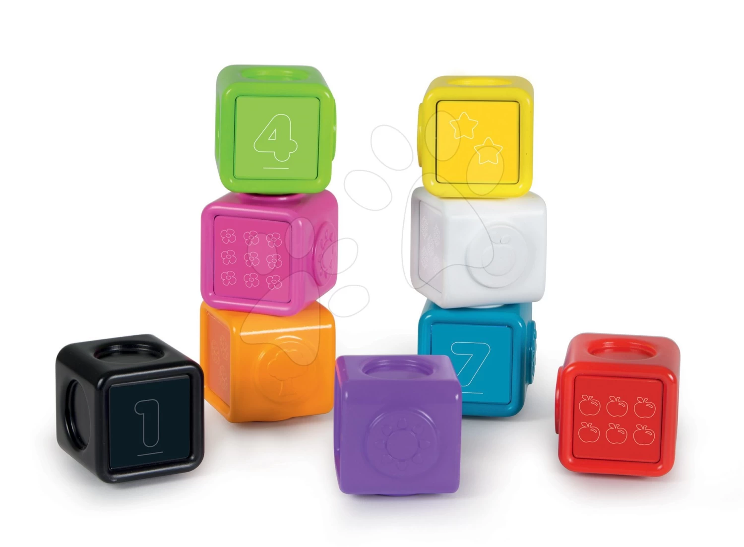 Set Interaktives Spiel Clever Cubes Smart Smoby Und Rutschfahrzeug Auto Bobby Car Neo Blue 8 Set Interaktives Spiel Clever Cubes Smart Smoby Und Rutschfahrzeug Auto Bobby Car Neo Blue – Bild 8