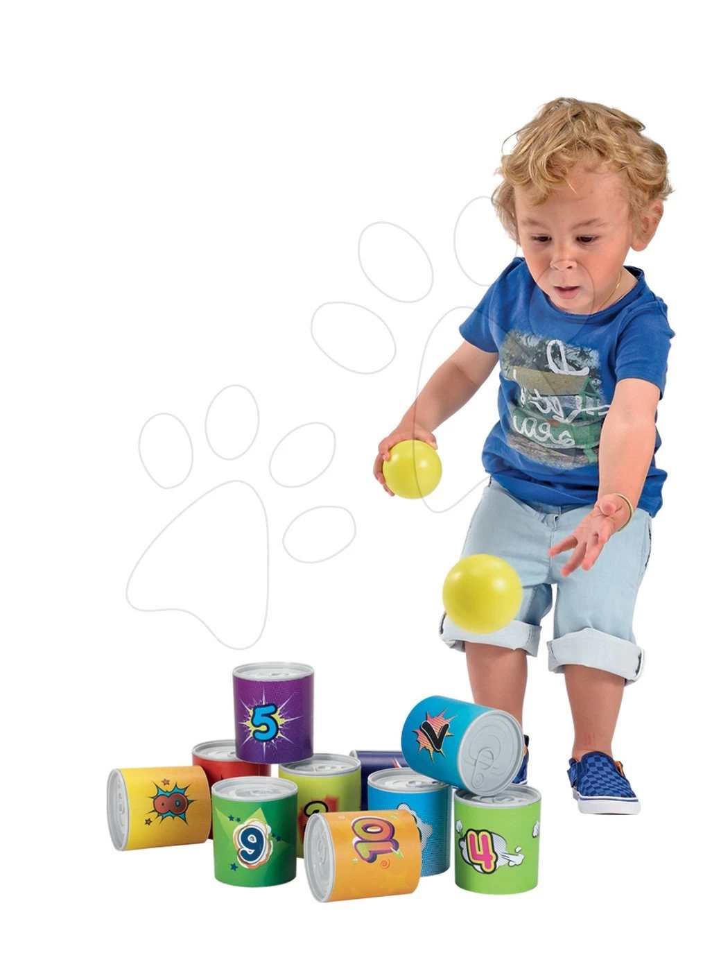 Rutschenset Toboggan KS Smoby Mit Einer Länge Von 150 Cm Und Schleppwagen, Dosen-Pyramide Ab 24 Monaten 7 Rutschenset Toboggan KS Smoby Mit Einer Länge Von 150 Cm Und Schleppwagen, Dosen-Pyramide Ab 24 Monaten – Bild 7