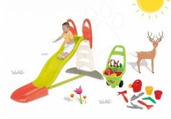 Rutschenset Toboggan XL Smoby Mit Wasser Länge 230 Cm Und Trolley Für Gärtnerpicknick -Smoby 20042016 4ef466be24dbe0daa49b625eaa9b4510