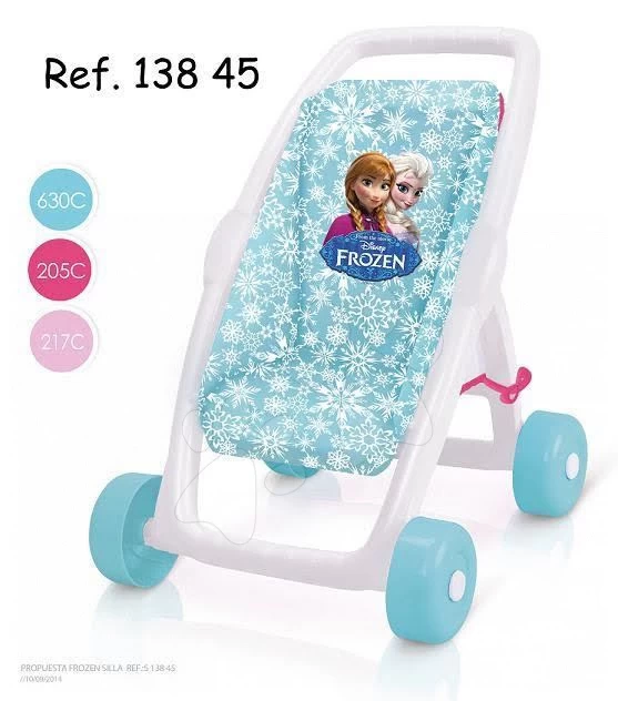 Set Puppenwagen Für Puppe Frozen Smoby Buggy (Griff 49 Cm) Und Puppe Mit Sound MiniKiss Ab 18 Monaten 8 Set Puppenwagen Für Puppe Frozen Smoby Buggy (Griff 49 Cm) Und Puppe Mit Sound MiniKiss Ab 18 Monaten – Bild 8