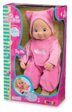 Puppe Mit Klängen MiniKiss Smoby Rosa Ab 12 Monaten 11 Puppe Mit Klängen MiniKiss Smoby Rosa Ab 12 Monaten -Smoby 210102 e smoby babika