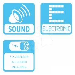 Puppe Mit Klängen MiniKiss Smoby In Mütze 27 Cm 2 Stück Blau/rosa Ab 12 Monaten -Smoby 210102 e smoby piktogramy