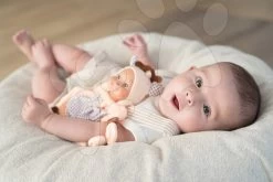 Reh Zum Kuscheln Animal Doll MiniKiss Smoby 20 Cm Stoff Fein Und Weich Ab 0 Monaten