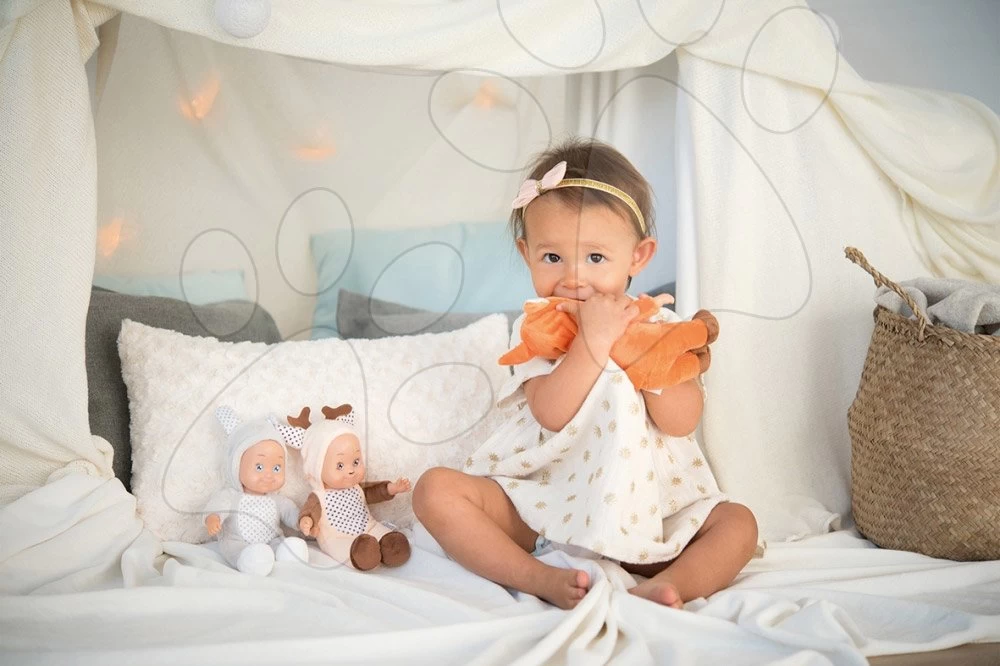 Puppe In Kostüm Hirsch Mini Animal Doll MiniKiss Smoby 20 Cm Ab 12 Monaten 1 Puppe In Kostüm Hirsch Mini Animal Doll MiniKiss Smoby 20 Cm Ab 12 Monaten