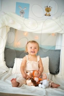 Puppe In Kostüm Fuchs Mini Animal Doll MiniKiss Smoby 20 Cm Ab 12 Monaten -Smoby 210127 i smoby babiky 1