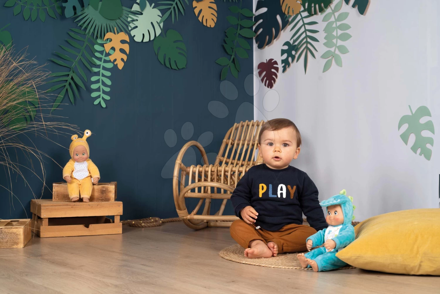 Puppe In Kostüm Dinosaurus Minikiss Croc Smoby Blau Mit Klängen ‚cmuk’ Mit Weichem Körper Ab 12 Monaten 14 Puppe In Kostüm Dinosaurus Minikiss Croc Smoby Blau Mit Klängen ‚cmuk’ Mit Weichem Körper Ab 12 Monaten – Bild 14