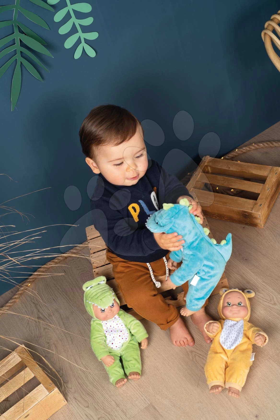 Puppe In Kostüm Dinosaurus Minikiss Croc Smoby Blau Mit Klängen ‚cmuk’ Mit Weichem Körper Ab 12 Monaten 15 Puppe In Kostüm Dinosaurus Minikiss Croc Smoby Blau Mit Klängen ‚cmuk’ Mit Weichem Körper Ab 12 Monaten – Bild 15