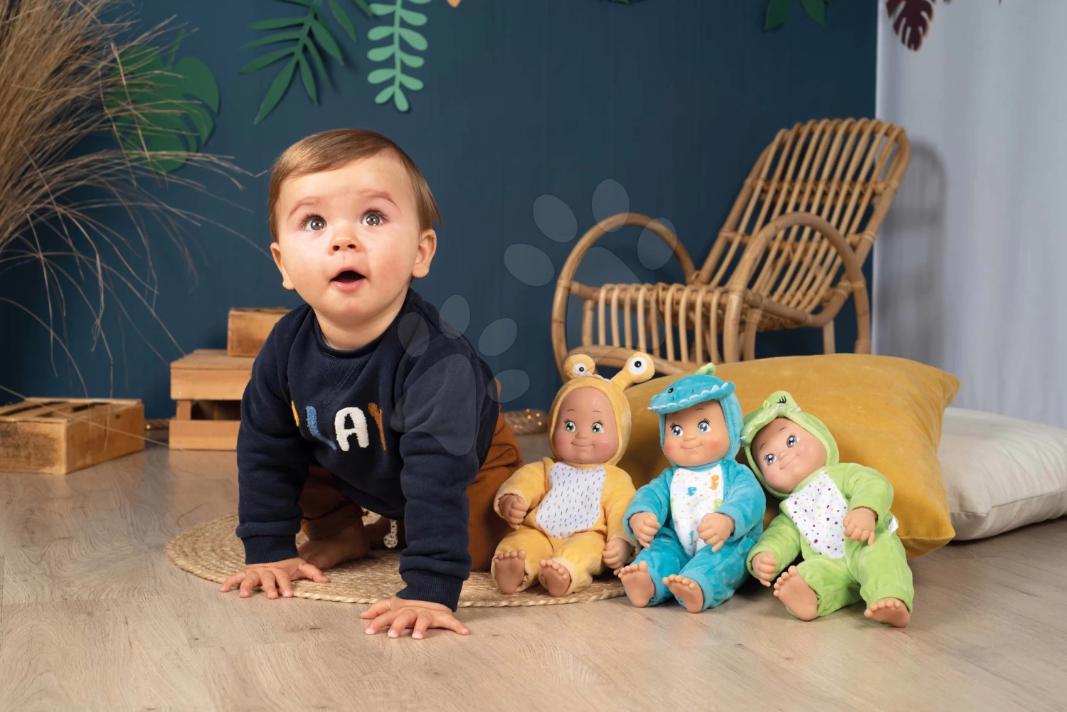 Puppe In Einem Krokodilkostüm Dinosaurus MiniKiss Croc Smoby Mit Dem Klang 'cmuk' Mit Weichem Körper 1 Stück Ab 12 Monaten 9 Puppe In Einem Krokodilkostüm Dinosaurus MiniKiss Croc Smoby Mit Dem Klang 'cmuk' Mit Weichem Körper 1 Stück Ab 12 Monaten – Bild 9