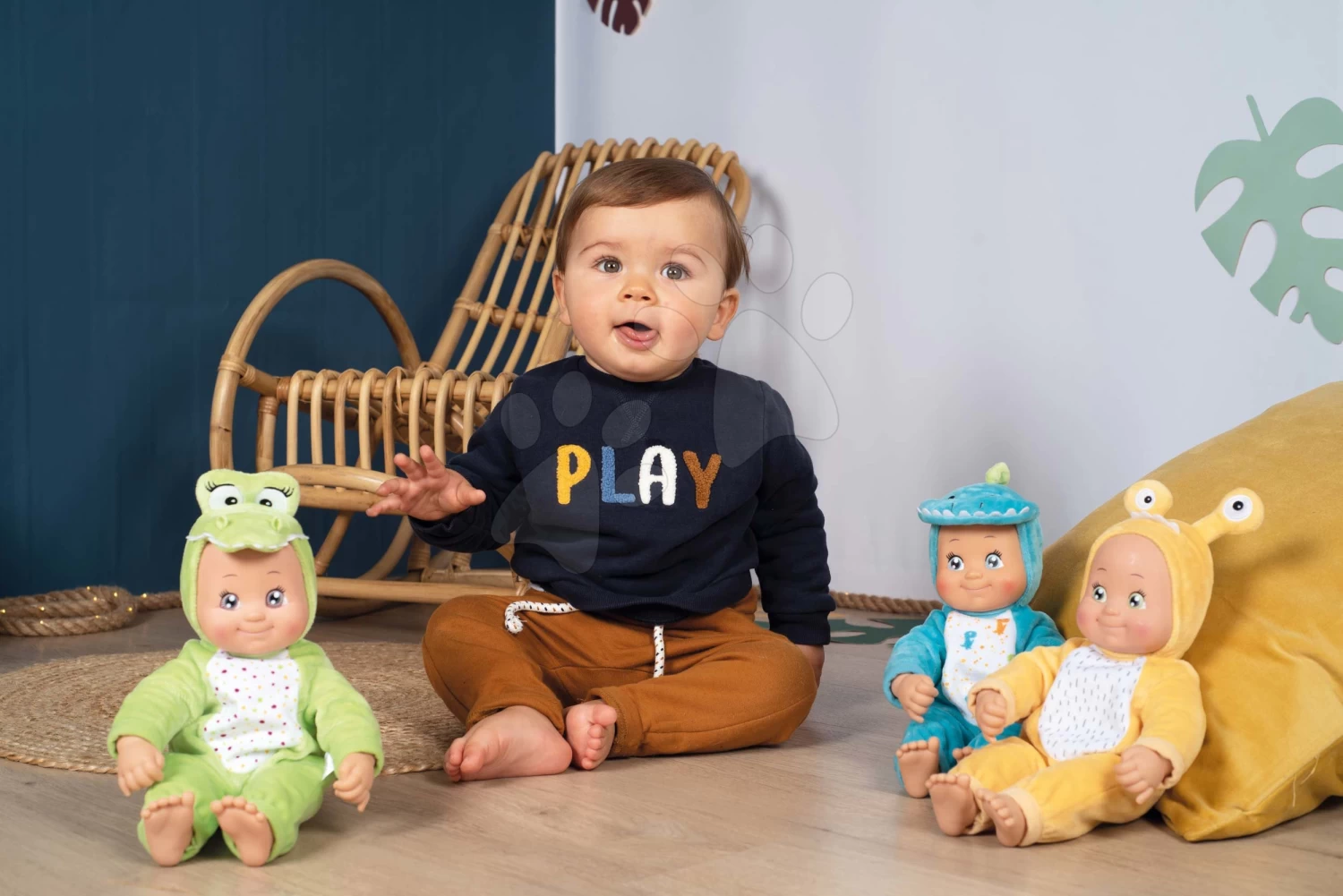 Puppe In Einem Krokodilkostüm Dinosaurus MiniKiss Croc Smoby Mit Dem Klang 'cmuk' Mit Weichem Körper 1 Stück Ab 12 Monaten 10 Puppe In Einem Krokodilkostüm Dinosaurus MiniKiss Croc Smoby Mit Dem Klang 'cmuk' Mit Weichem Körper 1 Stück Ab 12 Monaten – Bild 10