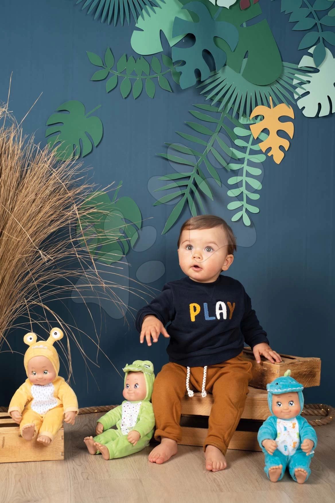 Puppe In Kostüm Dinosaurus Minikiss Croc Smoby Blau Mit Klängen ‚cmuk’ Mit Weichem Körper Ab 12 Monaten 19 Puppe In Kostüm Dinosaurus Minikiss Croc Smoby Blau Mit Klängen ‚cmuk’ Mit Weichem Körper Ab 12 Monaten – Bild 19