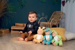 Puppen In Kostüm Krokodil, Schnecke Dinosaurus MiniKiss Croc Smoby Mit Klängen 'cmuk' Mit Weichem Körper 3 Stück, Ab 12 Monaten -Smoby 210128 smoby babiky s