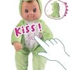 Puppe In Kostüm Krokodil MiniKiss Croc Smoby Grün Mit Klängen 'cmuk' Mit Weichem Körper Ab 12 Monaten