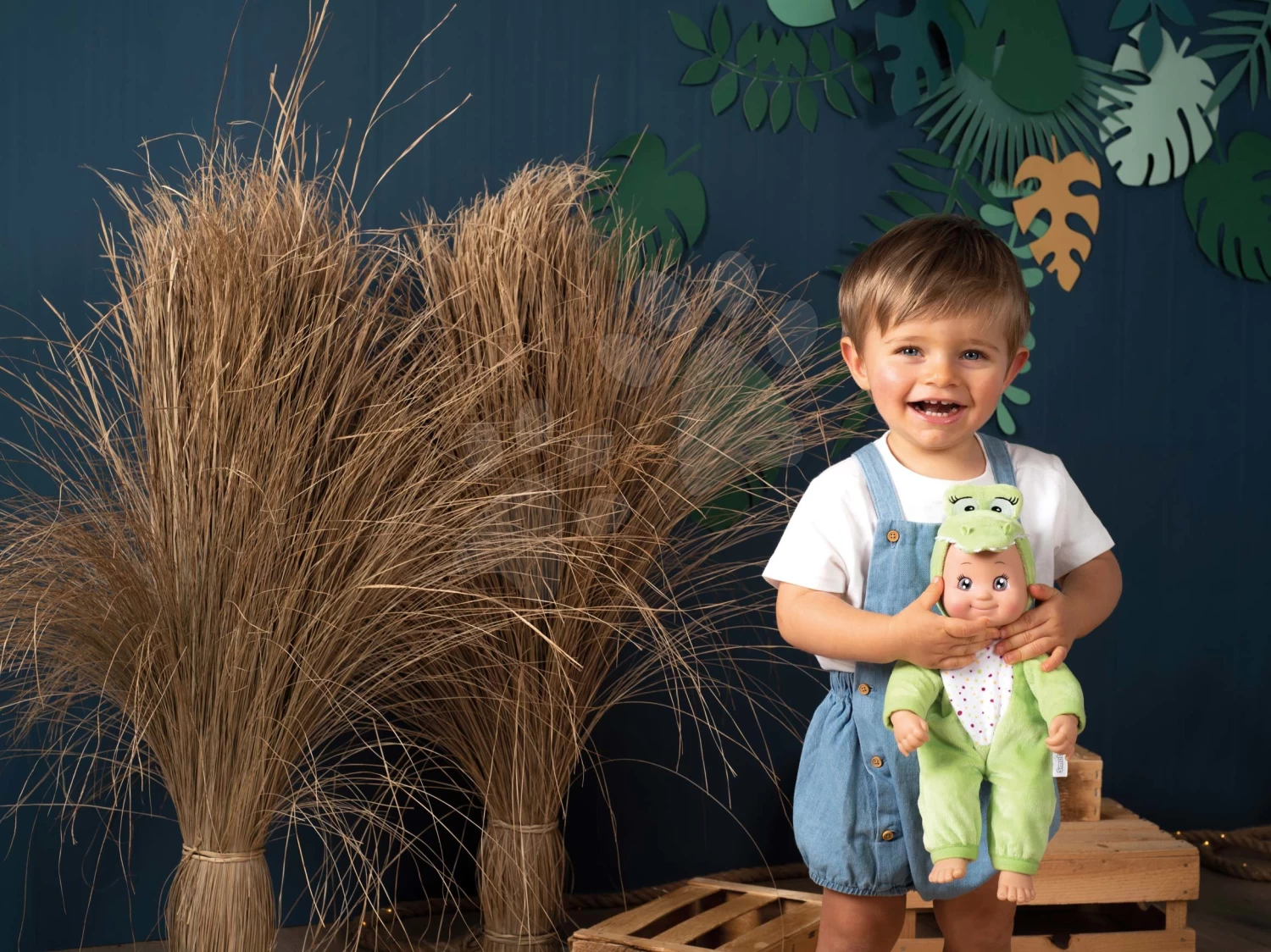 Puppe In Kostüm Krokodil MiniKiss Croc Smoby Grün Mit Klängen 'cmuk' Mit Weichem Körper Ab 12 Monaten 4 Puppe In Kostüm Krokodil MiniKiss Croc Smoby Grün Mit Klängen 'cmuk' Mit Weichem Körper Ab 12 Monaten – Bild 4