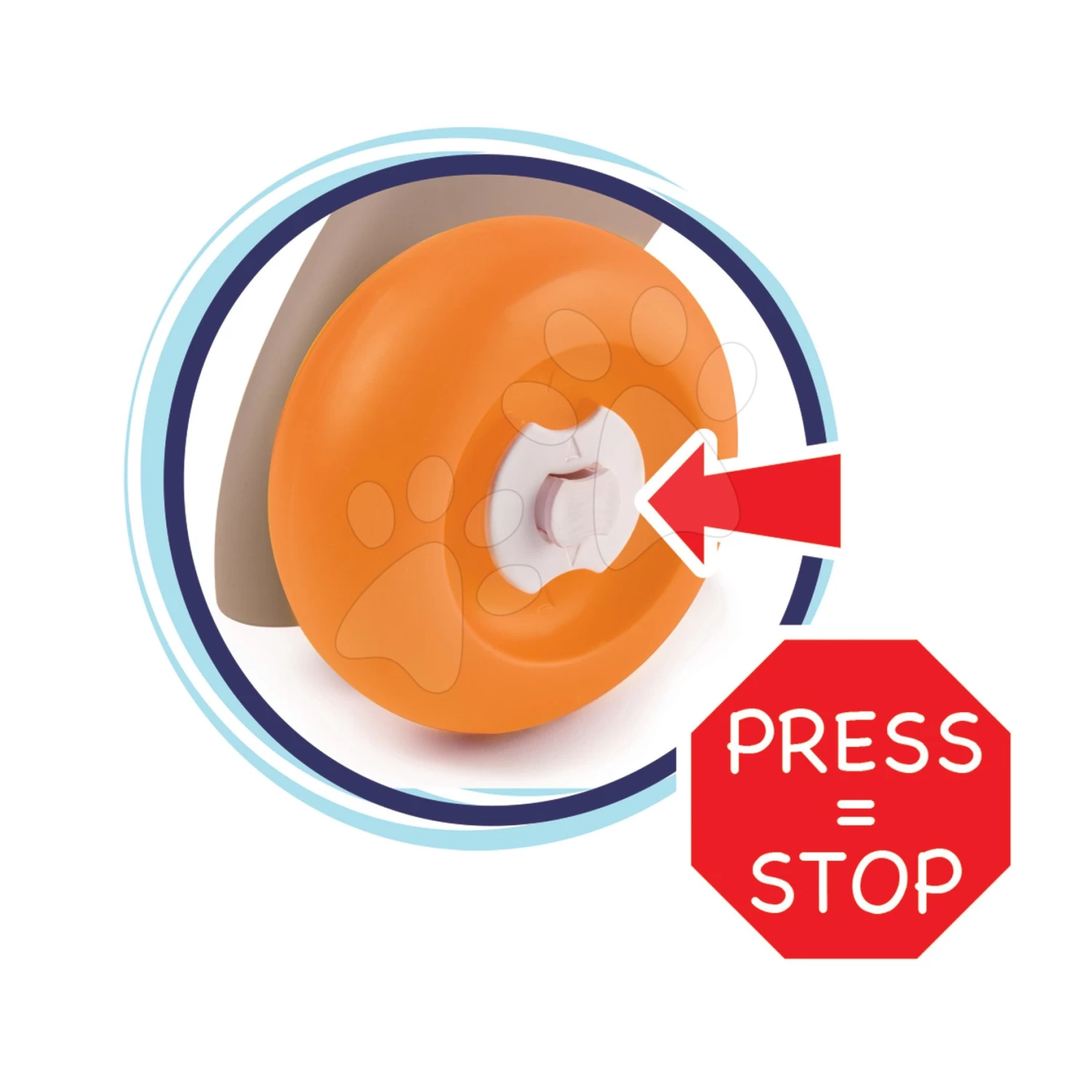 Set Lauflernwagen Und Kinderwagen Mit Autositz Für Tiere Animal Minikiss 3in1 Smoby Mit Bremse Und Ein Cosy-Balance-Kegel 3 Set Lauflernwagen Und Kinderwagen Mit Autositz Für Tiere Animal Minikiss 3in1 Smoby Mit Bremse Und Ein Cosy-Balance-Kegel – Bild 3