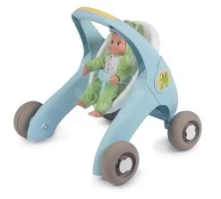 Set Lauflernwagen Und Kinderwagen Mit Bremse Croc Baby Walker Minikiss 3in1 Smoby Und Rutscher Blau Mit Rückenlehne 31 Set Lauflernwagen Und Kinderwagen Mit Bremse Croc Baby Walker Minikiss 3in1 Smoby Und Rutscher Blau Mit Rückenlehne -Smoby 210207 f smoby kocik 2