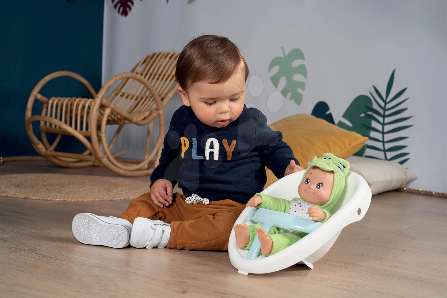 Set Lauflernwagen Und Kinderwagen Mit Bremse Croc Baby Walker Minikiss 3in1 Smoby Und Ein Didaktischer Tisch Mit Sound Und Licht 14 Set Lauflernwagen Und Kinderwagen Mit Bremse Croc Baby Walker Minikiss 3in1 Smoby Und Ein Didaktischer Tisch Mit Sound Und Licht – Bild 14