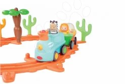 Set Didaktisches Tischlein Cotoons Smoby Mit Funktionen Blau Und Musikzug Cotoons -Smoby 211090 f smoby hudobny vlacik